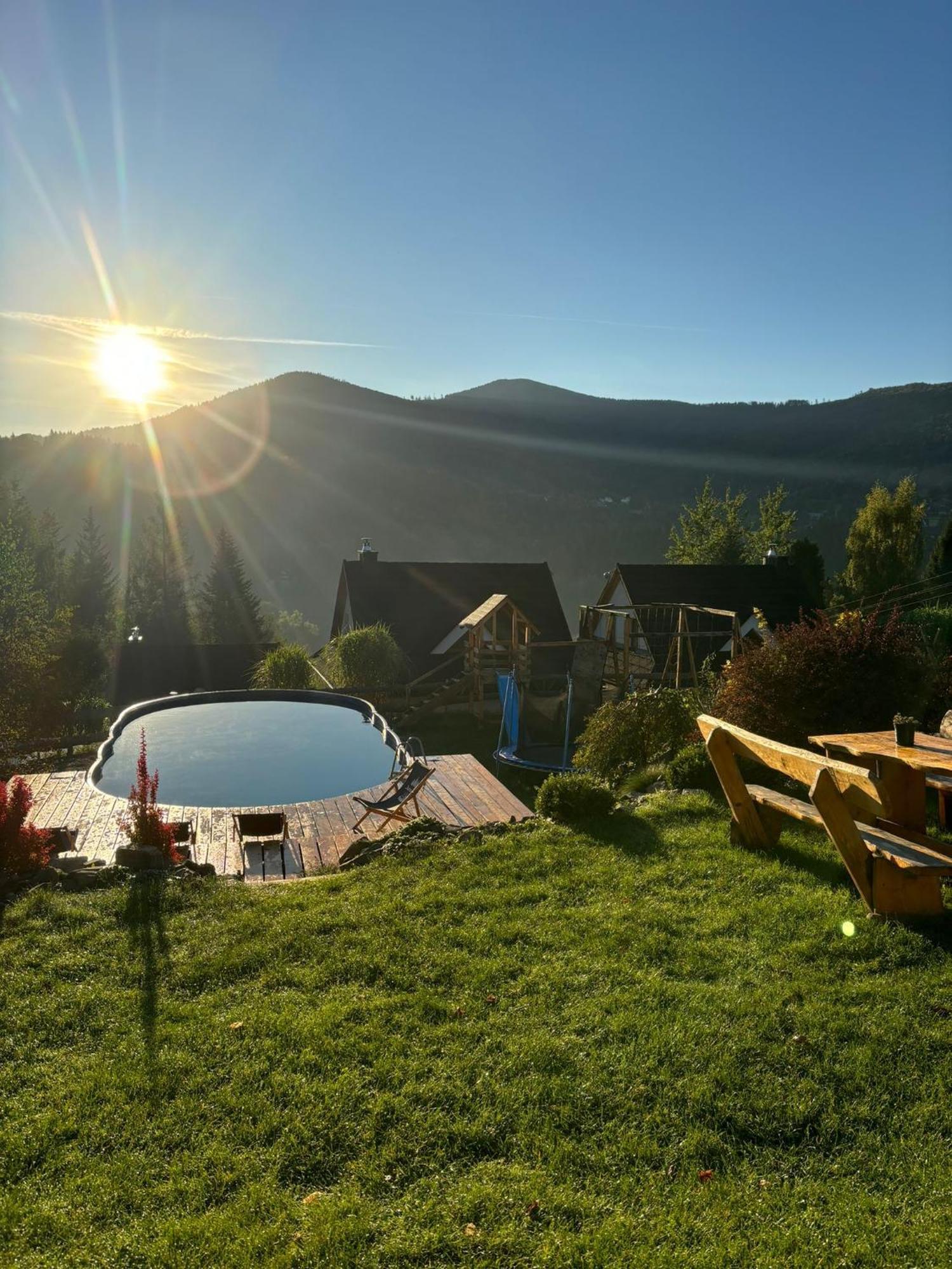 Zawoja Nad Korona Z Jacuzzi Villa Dış mekan fotoğraf